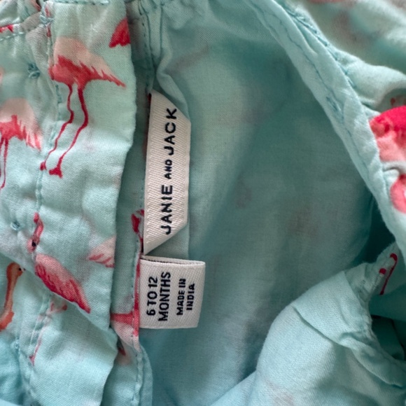 Janie & Jack Flamingo Dress - Picture 3 of 3